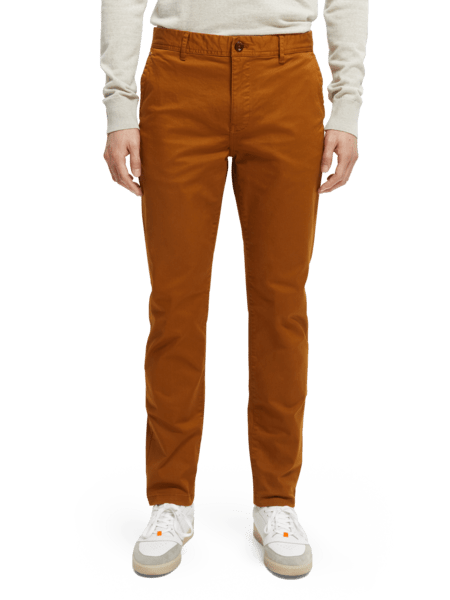 ESSENTIALS STUART REGULAR SLIM-FIT COTTON