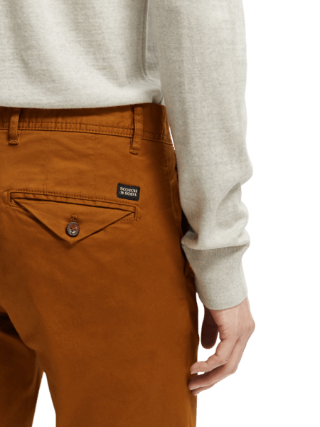 ESSENTIALS STUART REGULAR SLIM-FIT COTTON
