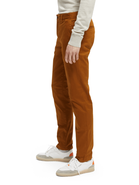 ESSENTIALS STUART REGULAR SLIM-FIT COTTON